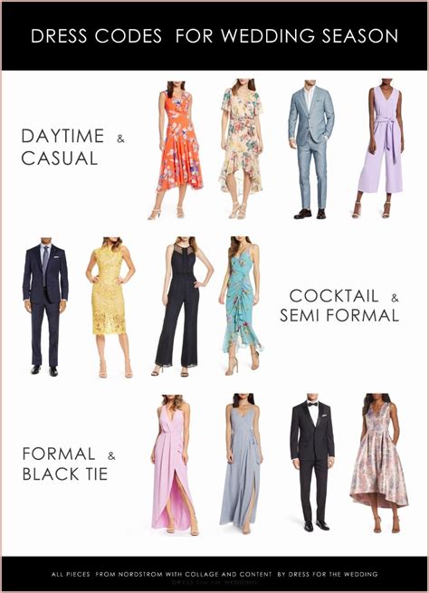 Dress guidelines for the magical time of day